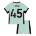 Tanie Strój piłkarski Chelsea Romeo Lavia #45 Koszulka Trzeciej dla dziecięce 2023-24 Krótkie Rękawy (+ szorty)